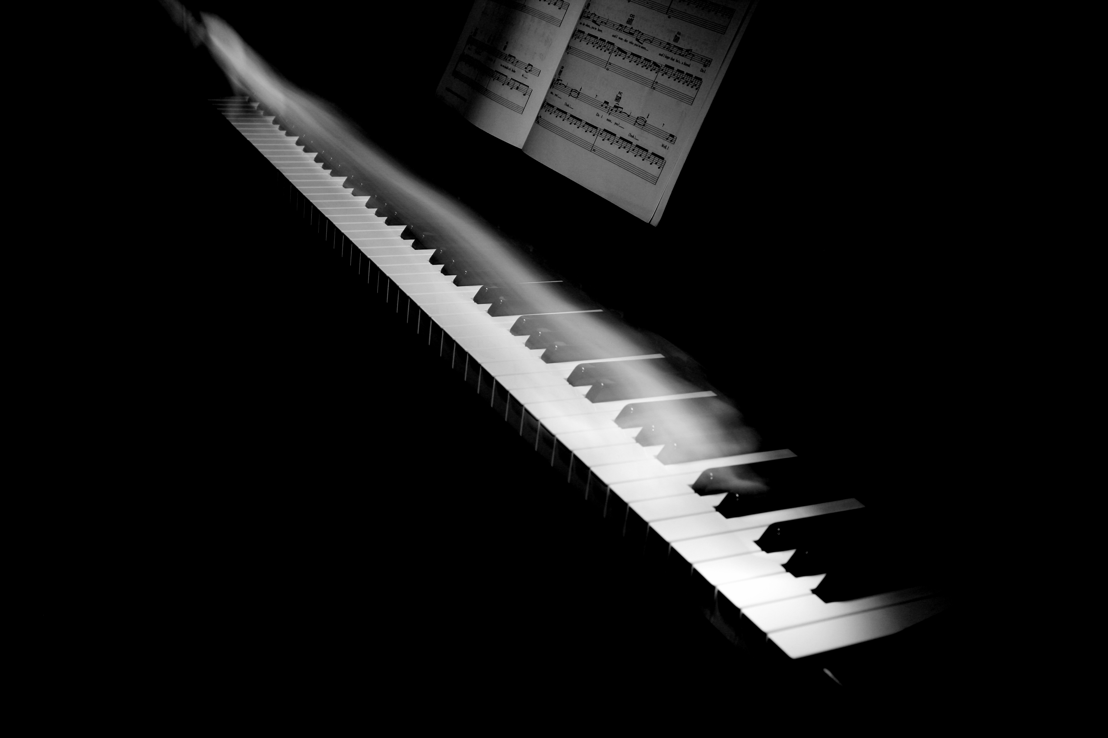 Dark piano